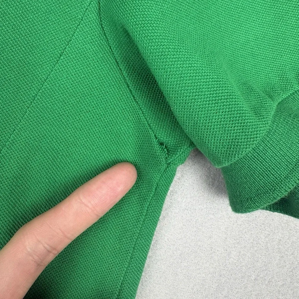 Raf Simons x Fred Perry Polo Shirt Men's 42 Medium Green Slim Fit Casual Preppy